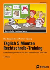 T&auml;glich 5 Minuten Rechtschreib-Training - 4. Klasse
