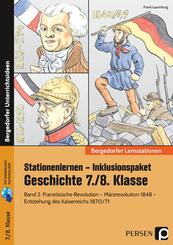 Stationenlernen Geschichte 7/8 Band 2 - inklusiv.Bd.2