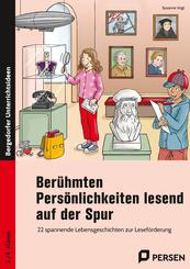 Ber&uuml;hmten Pers&ouml;nlichkeiten lesend auf der Spur