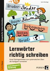 Lernw&ouml;rter richtig schreiben