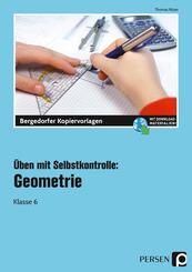 &Uuml;ben mit Selbstkontrolle: Geometrie Klasse 6