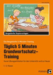 T&auml;glich 5 Minuten Grundwortschatz-Training - 1.-2. Klasse