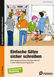 Einfache S&auml;tze sicher schreiben