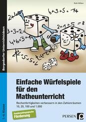 Einfache W&uuml;rfelspiele f&uuml;r den Mathematikunterricht