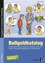 Bu&szlig;geldkatalog Sonderp&auml;dagogische F&ouml;rderung