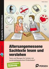Altersangemessene Sachtexte lesen und verstehen