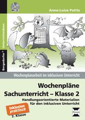 Wochenpl&auml;ne Sachunterricht - Klasse 2, m. 1 CD-ROM