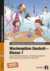 Wochenpl&auml;ne Deutsch - Klasse 1
