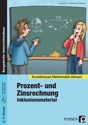 Prozent- und Zinsrechnung - Inklusionsmaterial