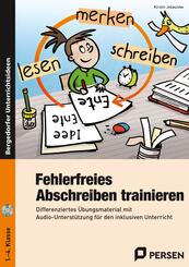 Fehlerfreies Abschreiben trainieren, m. 1 CD-ROM