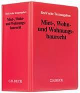 Miet-, Wohn- und Wohnungsbaurecht (ohne Fortsetzungsnotierung). Inkl. 87. Erg&auml;nzungslieferung