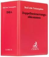 Doppelbesteuerungsabkommen (ohne Fortsetzungsnotierung). Inkl. 36. Erg&auml;nzungslieferung