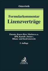 Formularkommentar Lizenzvertr&auml;ge