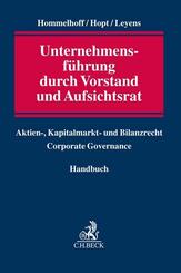 Unternehmensf&uuml;hrung durch Vorstand und Aufsichtsrat