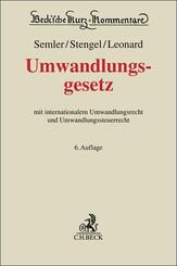 Umwandlungsgesetz. UmwG