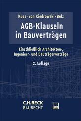 AGB-Klauseln in Bauvertr&auml;gen