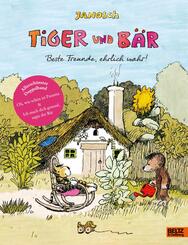 Tiger und B&auml;r. Beste Freunde, ehrlich wahr!