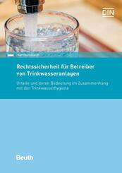Rechtssicherheit f&uuml;r Betreiber von Trinkwasseranlagen