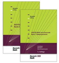 Geotechnik nach Eurocode, 2 Bde..Bd.1+2