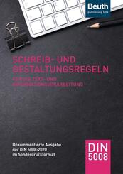 Schreib- und Gestaltungsregeln f&uuml;r die Text- und Informationsverarbeitung