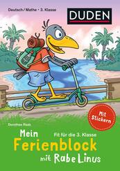 Mein Ferienblock mit Rabe Linus - Fit f&uuml;r die 3. Klasse