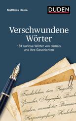 Verschwundene W&ouml;rter