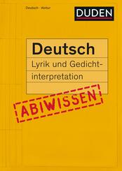 Lyrik und Gedichtinterpretation