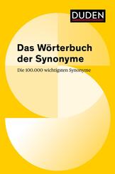 Duden - Das W&ouml;rterbuch der Synonyme