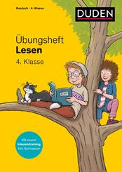 &Uuml;bungsheft - Lesen 4. Klasse