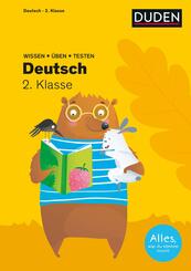 Wissen - &Uuml;ben - Testen: Deutsch 2. Klasse
