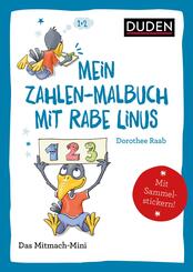 Duden Minis (Band 37)  Mein Zahlen-Malbuch mit Rabe Linus / VE3