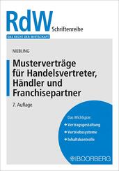 Mustervertr&auml;ge f&uuml;r Handelsvertreter, H&auml;ndler und Franchisepartner