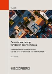 Gemeindeordnung f&uuml;r Baden-W&uuml;rttemberg