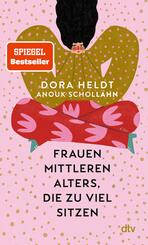 Frauen mittleren Alters, die zu viel sitzen
