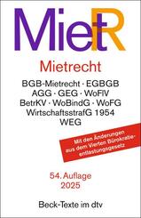 Mietrecht. MietR