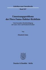 Umsetzungsprobleme der Flora-Fauna-Habitat-Richtlinie