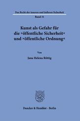 Kunst als Gefahr f&uuml;r die "&ouml;ffentliche Sicherheit" und "&ouml;ffentliche Ordnung"