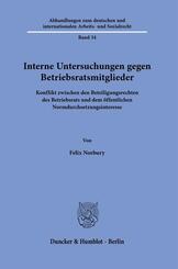 Interne Untersuchungen gegen Betriebsratsmitglieder