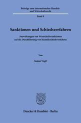 Sanktionen und Schiedsverfahren