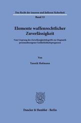 Elemente waffenrechtlicher Zuverl&auml;ssigkeit