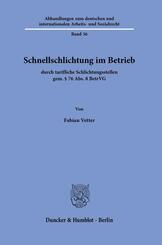 Schnellschlichtung im Betrieb