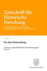 Vor dem Bauernkrieg