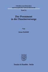 Der Prosument in der Daseinsvorsorge