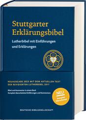 Stuttgarter Erkl&auml;rungsbibel SEB. Standardausgabe. Lutherbibel mit Einf&uuml;hrungen, Erkl&auml;rungen und Bibelkommentaren. Fundierte Erl&auml;uterungen zu jedem Abschnitt f&uuml;r das Bibelstudium