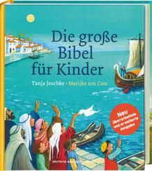 Die gro&szlig;e Bibel f&uuml;r Kinder. Von der Sch&ouml;pfungsgeschichte bis zum Pfingstwunder: 36 Bibelgeschichten mit doppelseitigen Bildern & leicht verst&auml;ndlichen Texten zum Vorlesen f&uuml;r Kinder ab 4 Jahren
