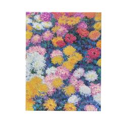 Notizbuch Monets Chrysanthemen Ultra Liniert