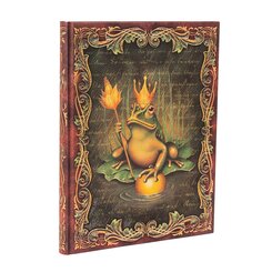 Notizbuch Die Br&uuml;der Grimm, Froschk&ouml;nig Ultra Liniert
