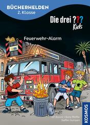 Die drei ??? Kids, B&uuml;cherhelden 2. Klasse, Feuerwehr-Alarm