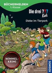 Die drei ??? Kids, B&uuml;cherhelden 1. Klasse, Diebe im Tierpark