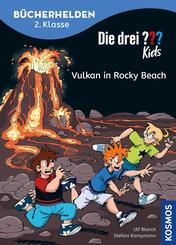 Die drei ??? Kids, B&uuml;cherhelden 2. Klasse, Vulkan in Rocky Beach